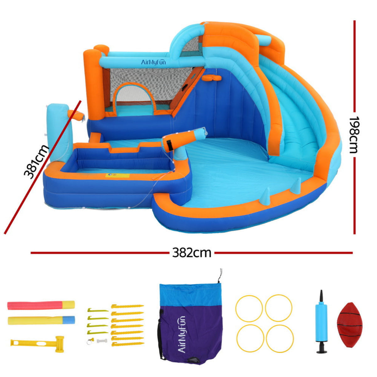 AirMyFun Kids Inflatable Water Park