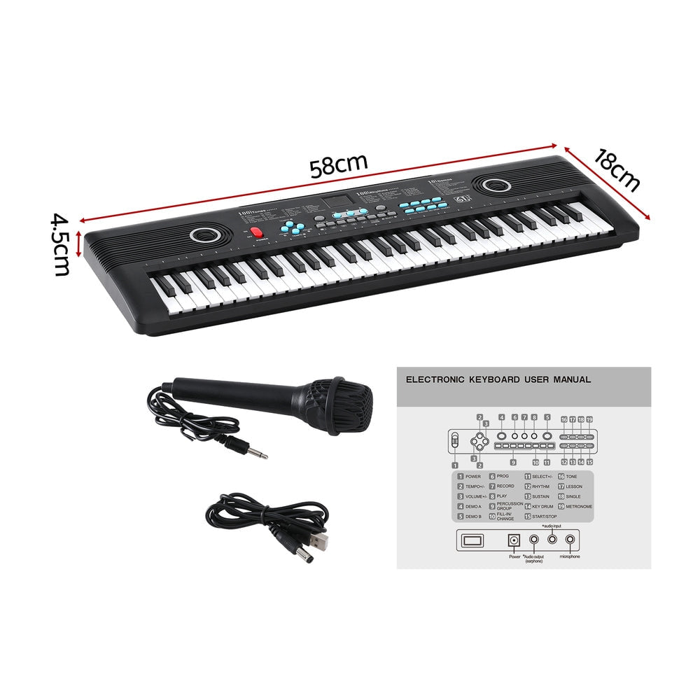 Alpha 61-Key Digital Piano Keyboard