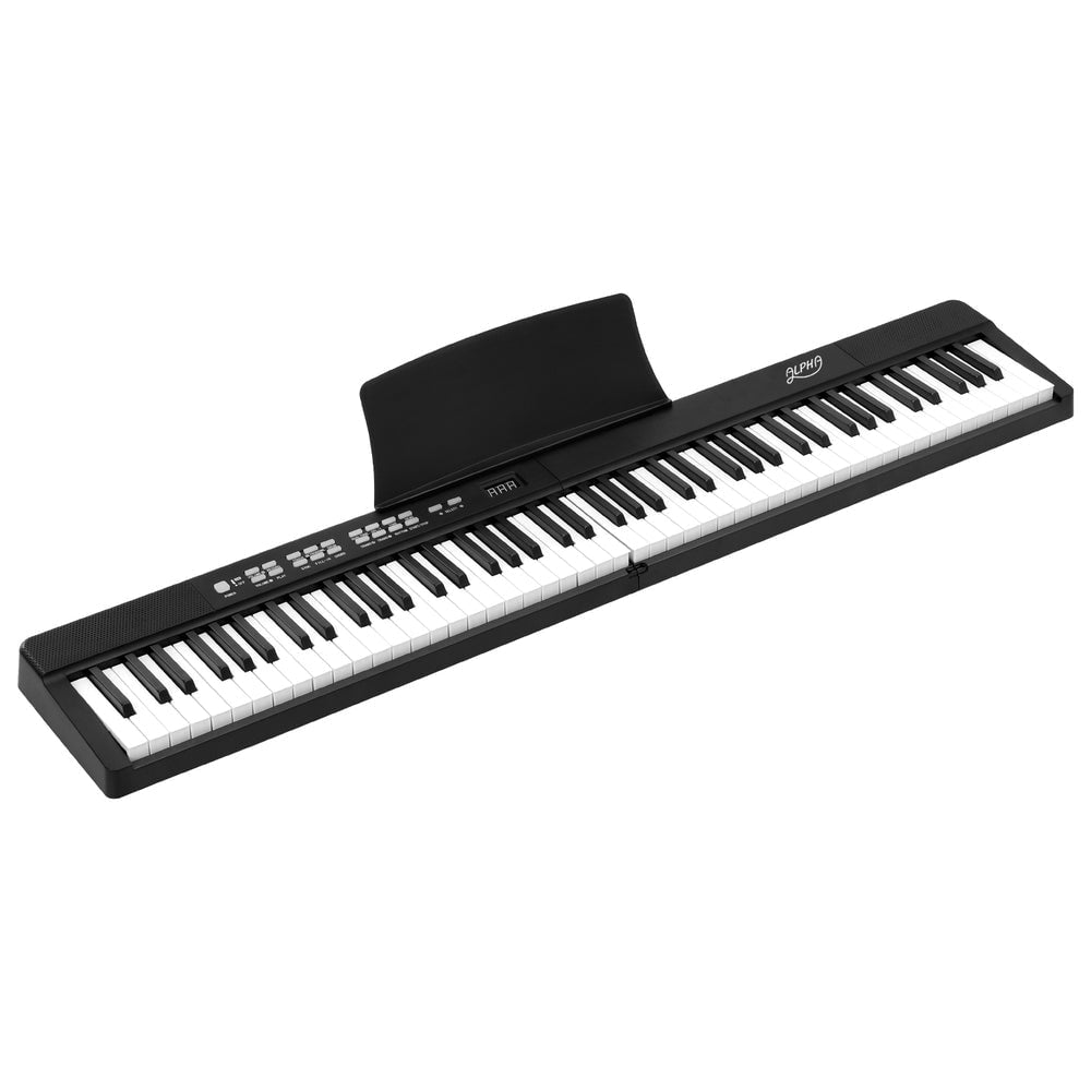 Alpha 88 Keys Foldable Electronic Piano Keyboard with Carry Bag
