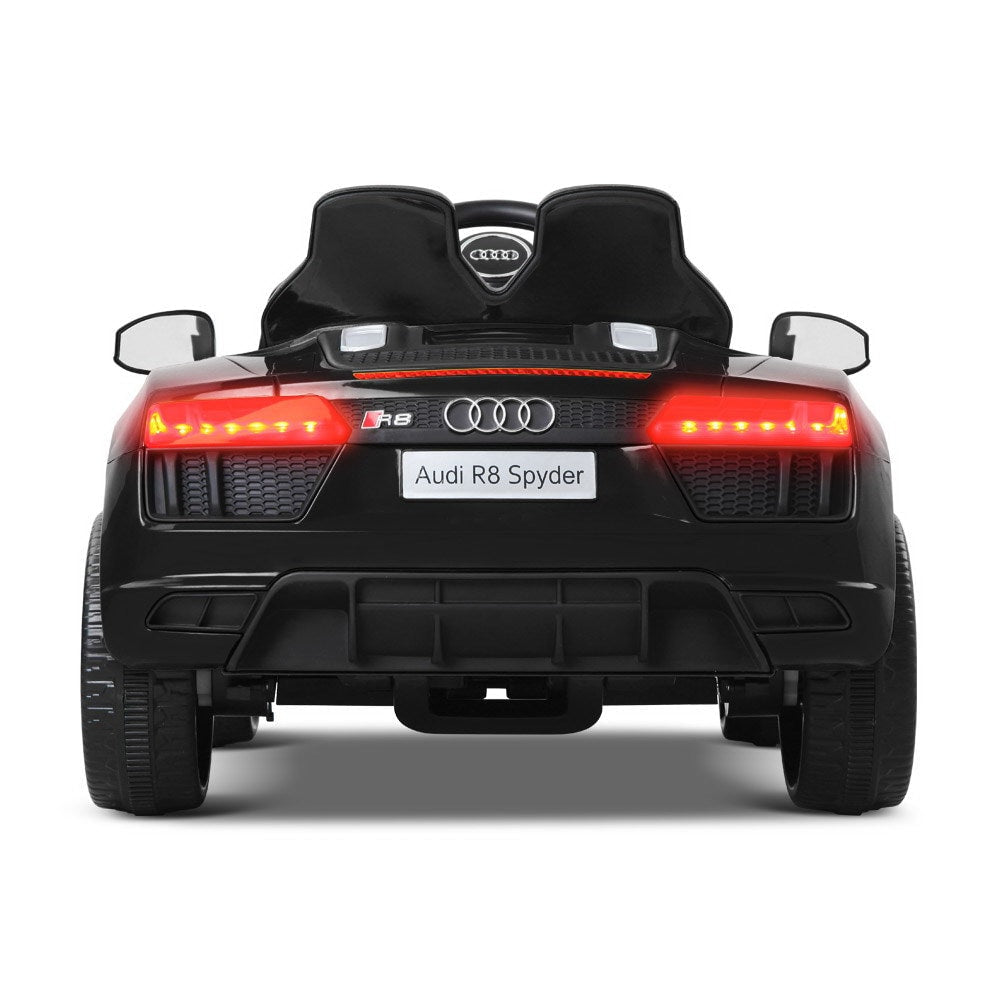 Audi Kids Car R8 Spyder Ride on Black