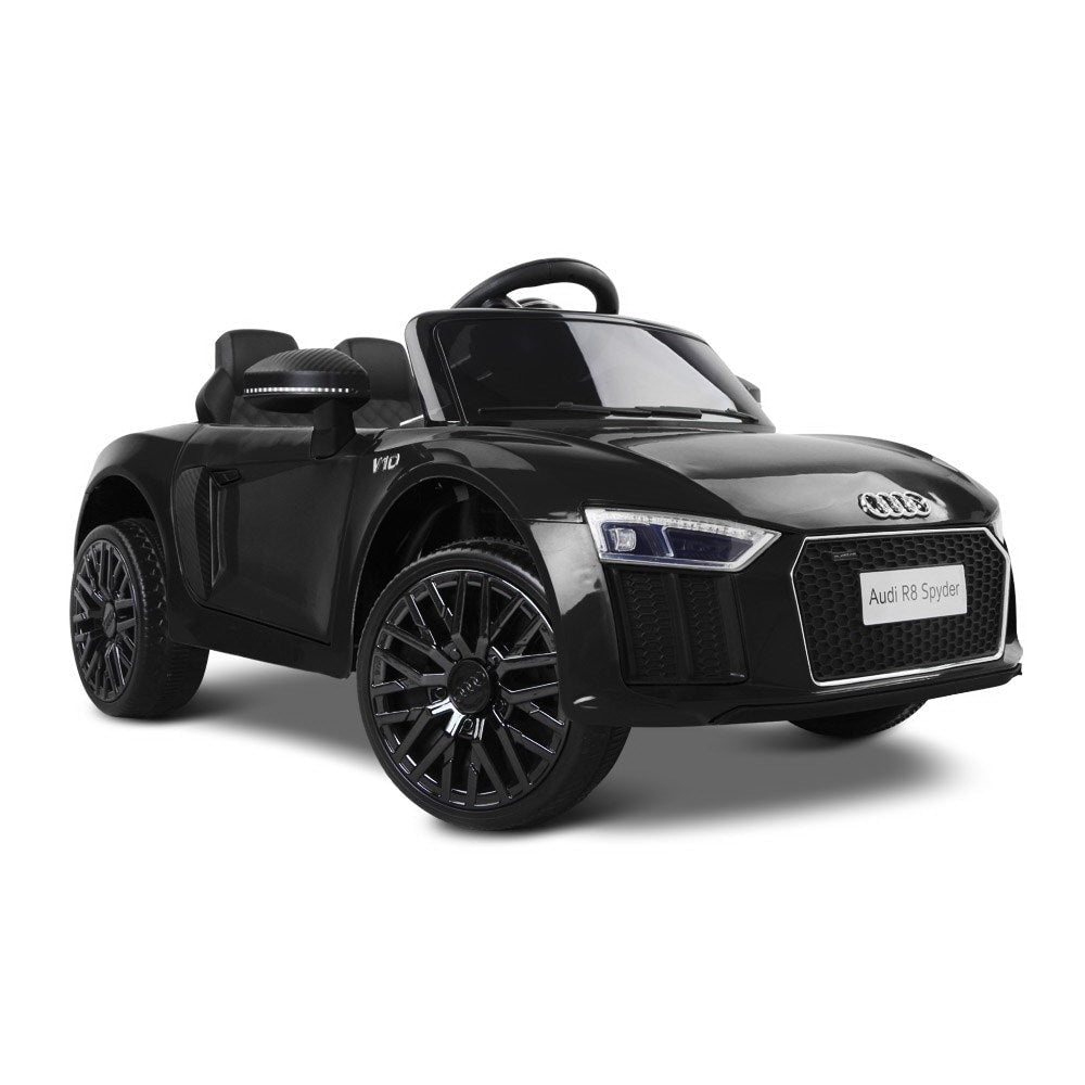 Audi Kids Car R8 Spyder Ride on Black