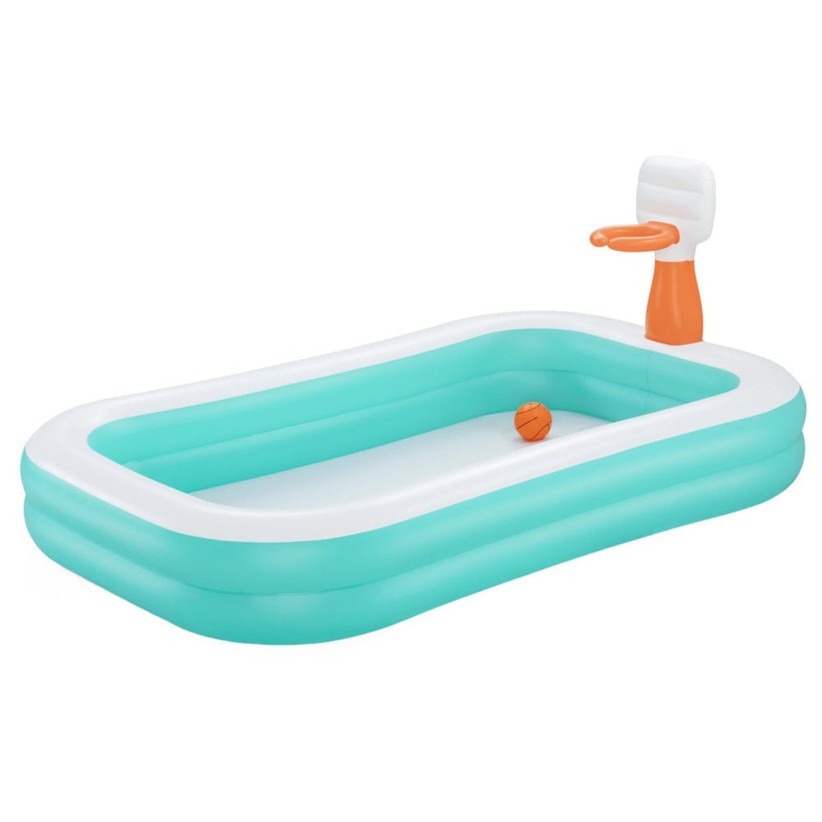Bestway Kids Inflatable Pool with Basketball Hoop