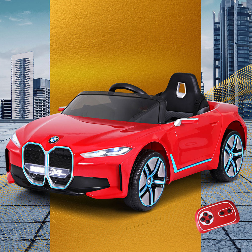 BMW Electric Kids Ride On Car with Remote Control in Red