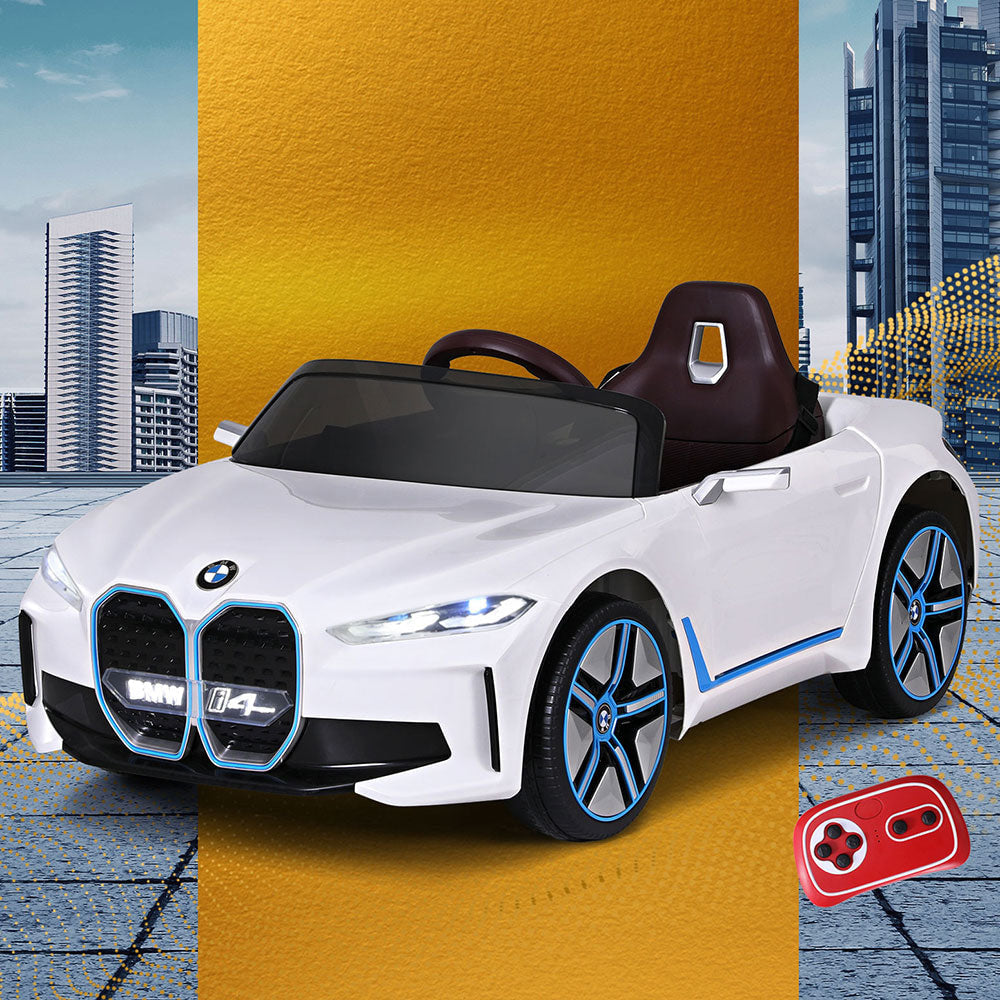 BMW Electric Kids Ride On Car with Remote Control in White