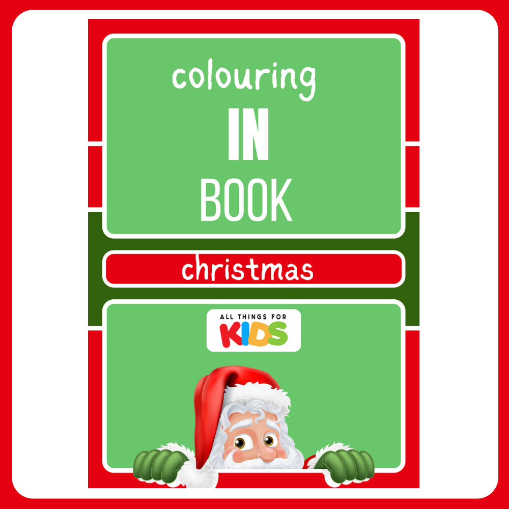 60+ Page Christmas Printable Colouring Book