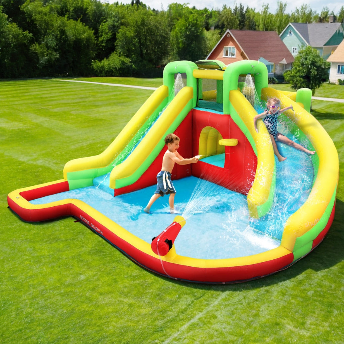 Doctor Dolphin Kids Inflatable Water Park