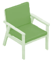 Edu Fun Kids Wooden Lounge Chair