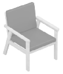 Edu Fun Kids Wooden Lounge Chair