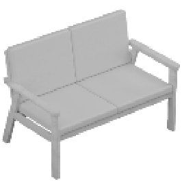 Edu Fun Kids Wooden Lounge Sofa