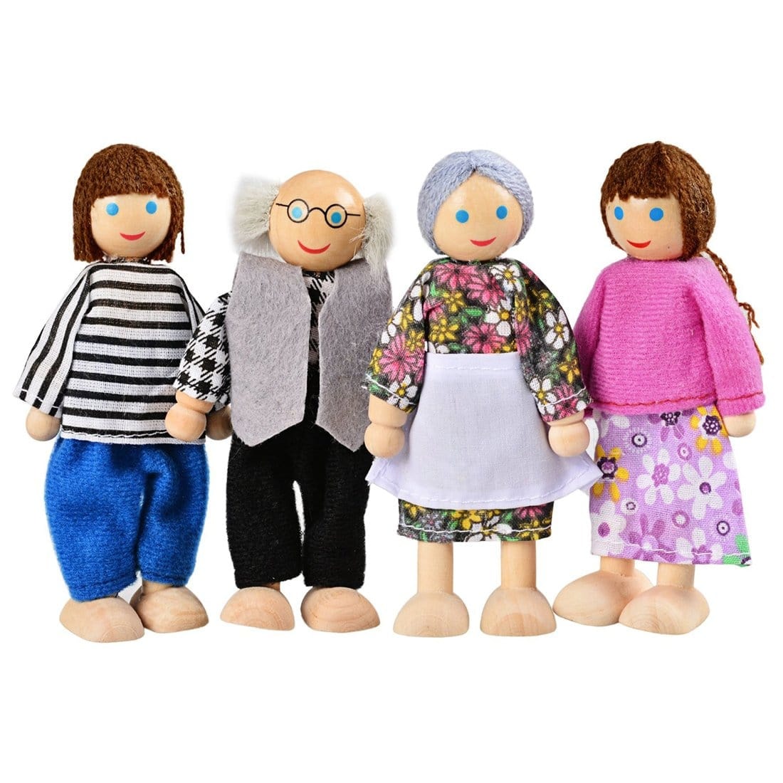 FREE Family of 7 Dolls for Dolls House