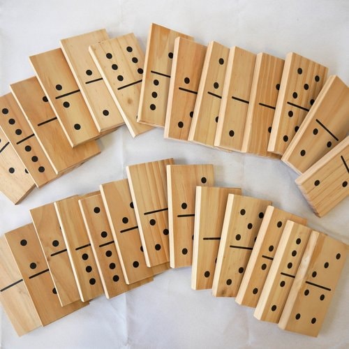 Outdoor 15cm Giant Dominoes Set