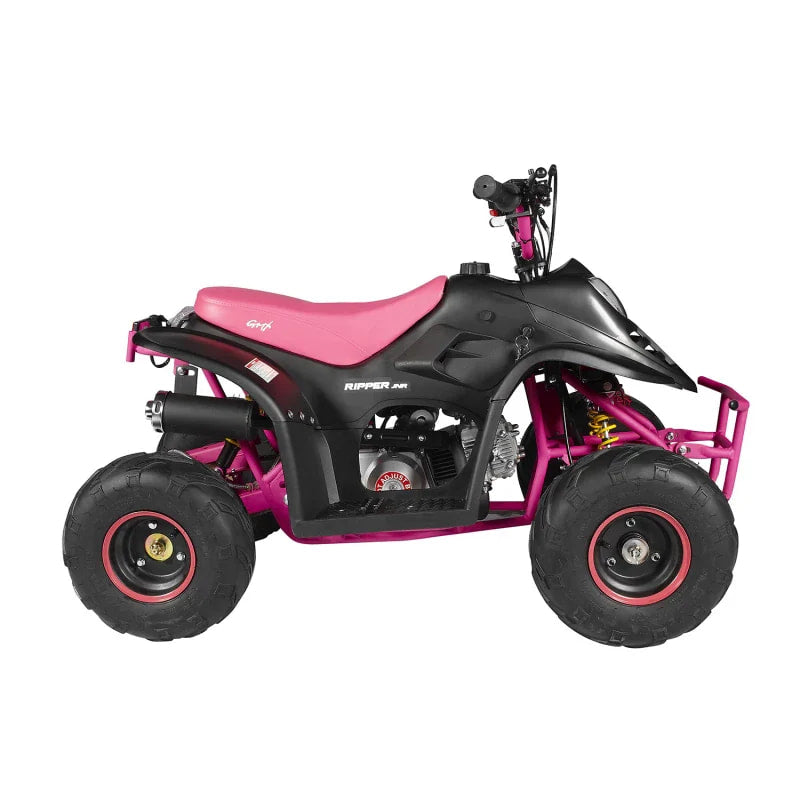 GMX 70cc Ripper-X Kids Quad Bike - Black / Pink