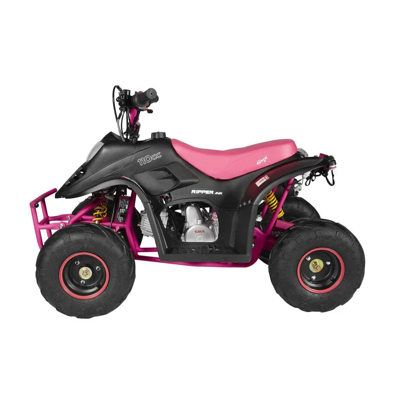 GMX Ripper-X Junior Kids Quad Bike - Black / Pink