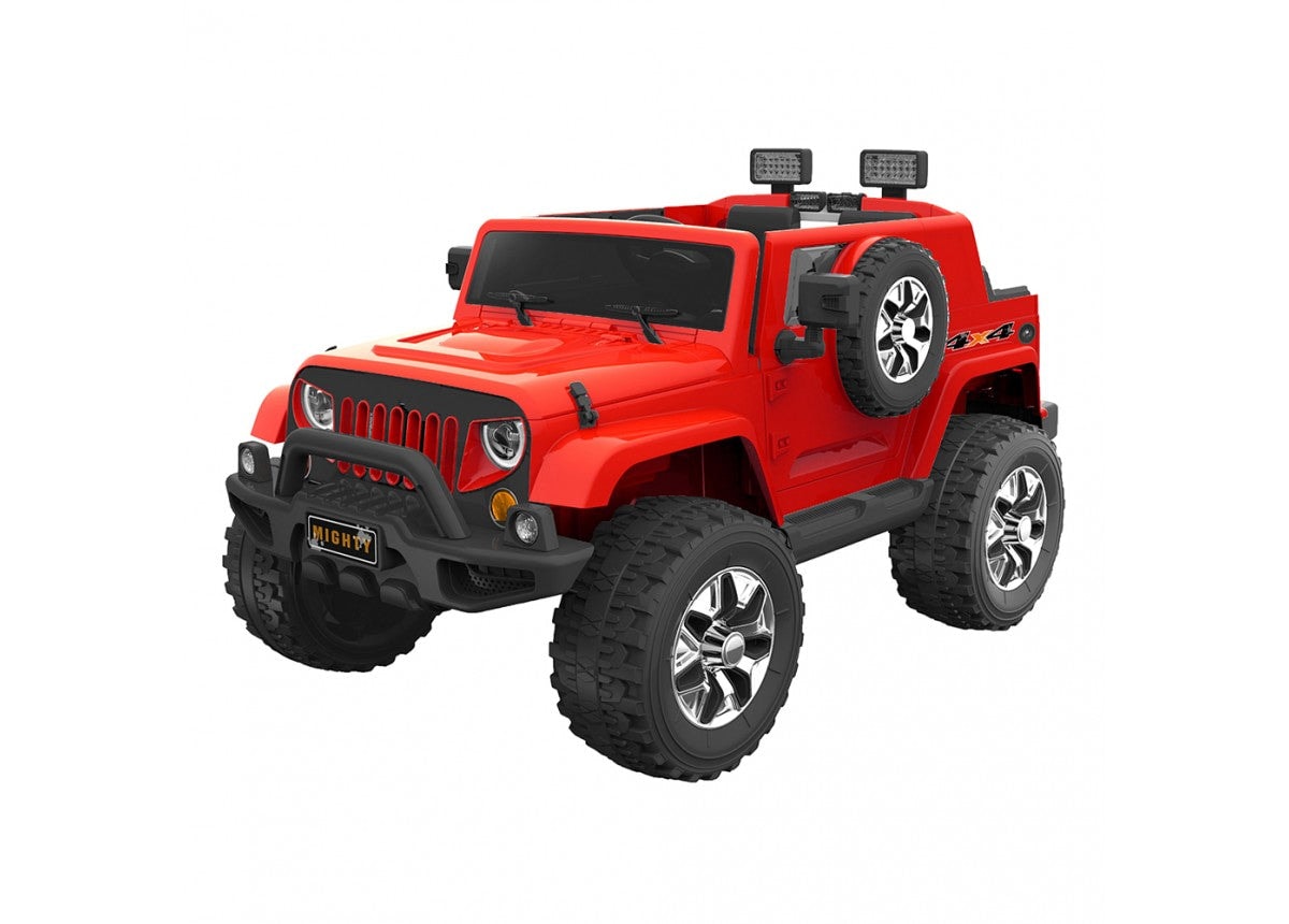 Go Skitz 12V Red Electric Kids Ride On Jeep with Remote Control