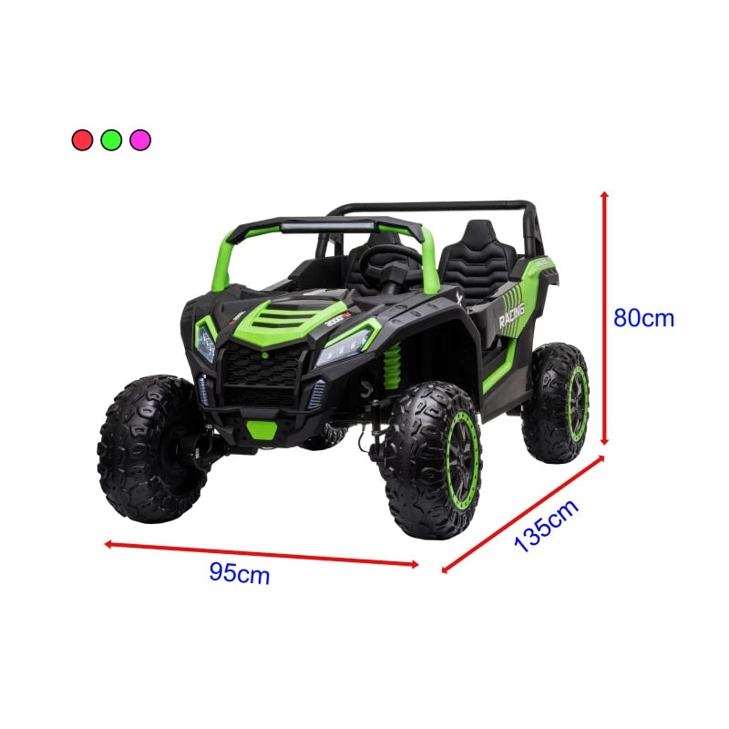 Go Skitz Wave 100 Kids 12V E-Buggy Ride On with Music Player and Bluetooth
