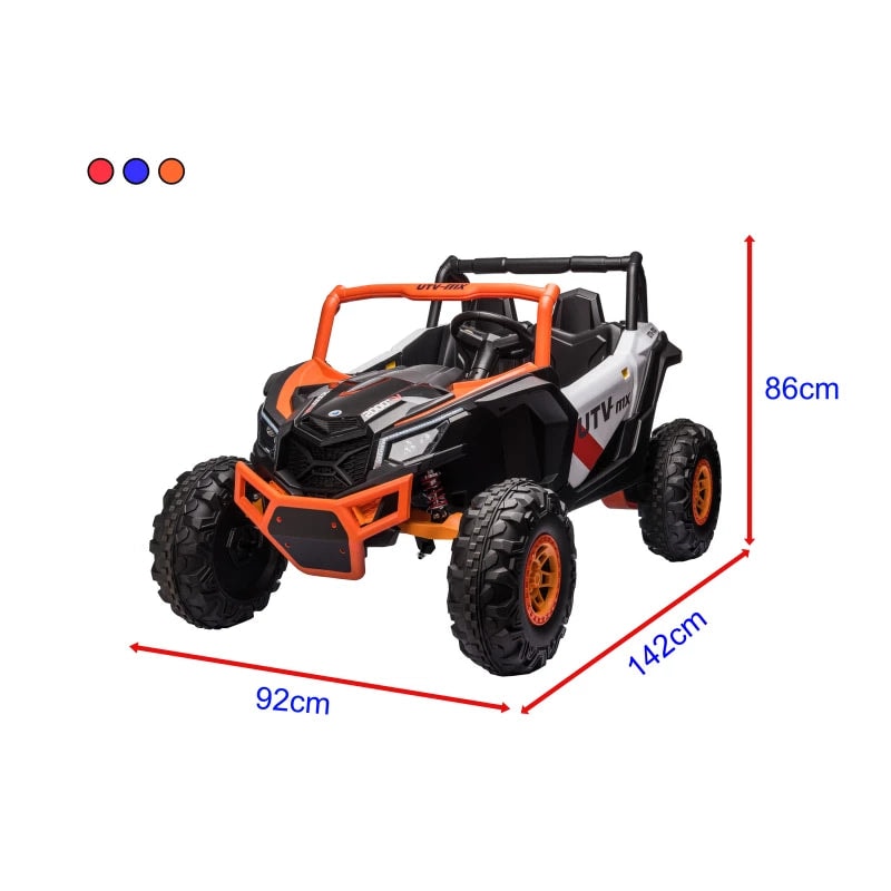 Go Skitz Wave 200 Kids 24V 2-Seater E-Buggy Ride On