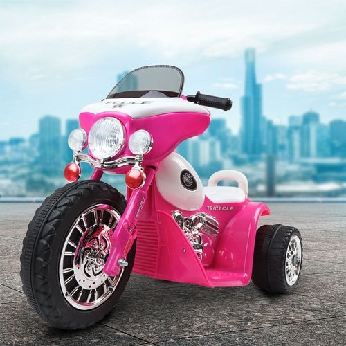Kids Harley Davidson Ride On Motorbike in Pink or Black