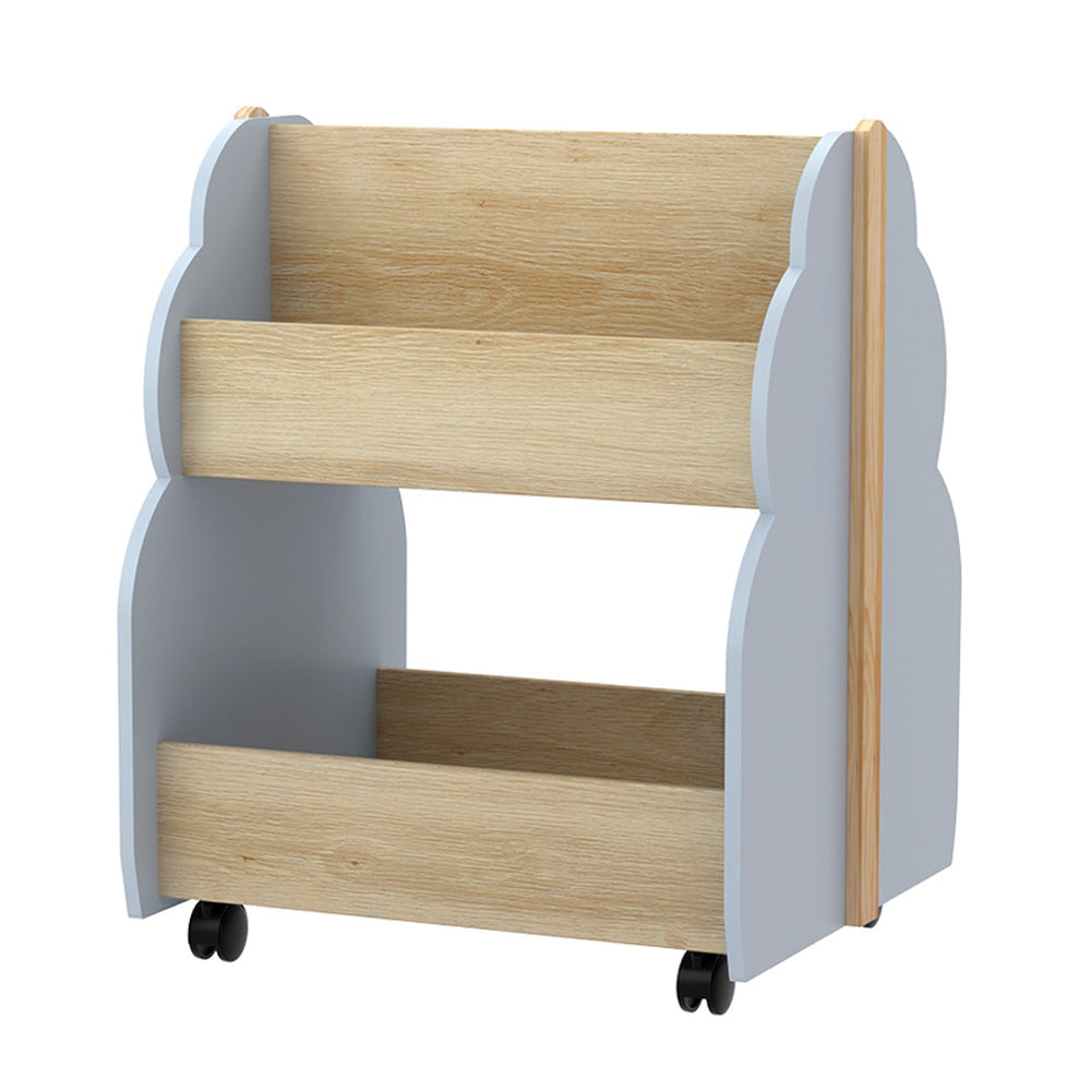 Keezi Kids Double-Sided Bookshelf Organiser
