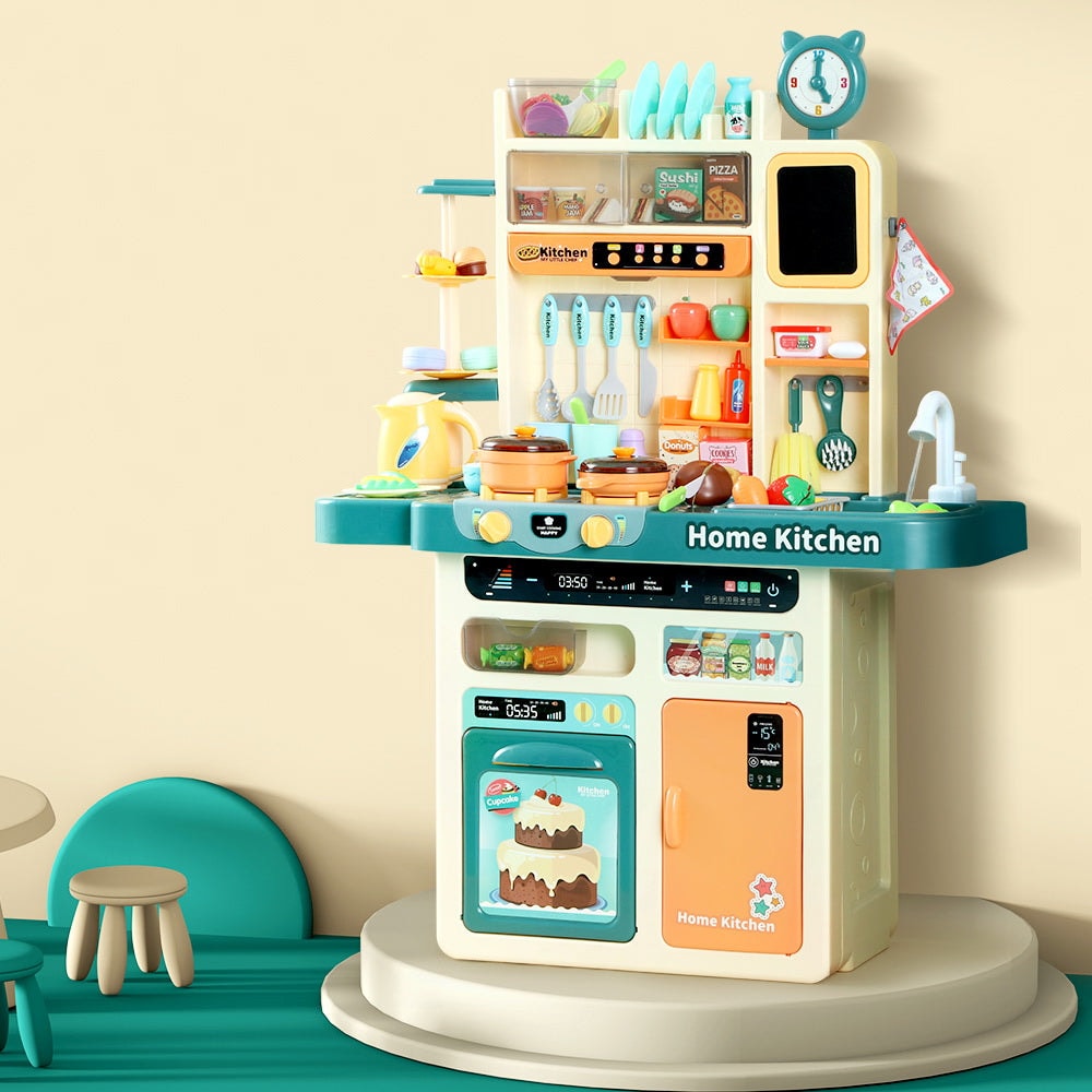 Keezi Home Kitchen with 73pcs Kids Kitchen Accessories