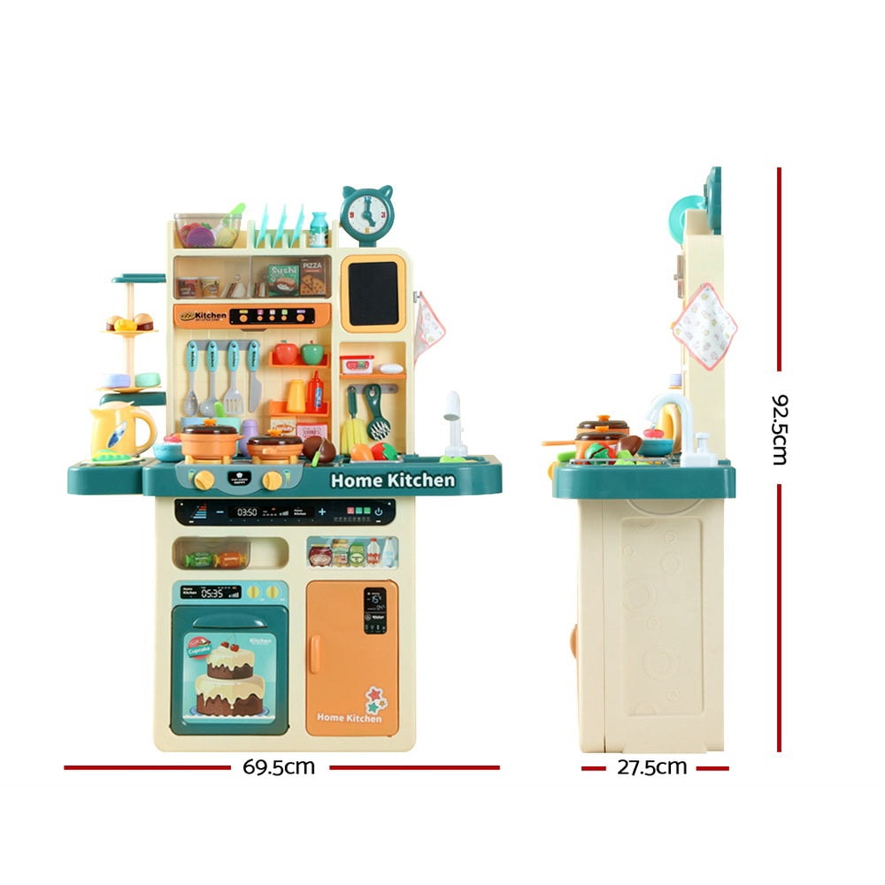 Keezi Home Kitchen with 73pcs Kids Kitchen Accessories