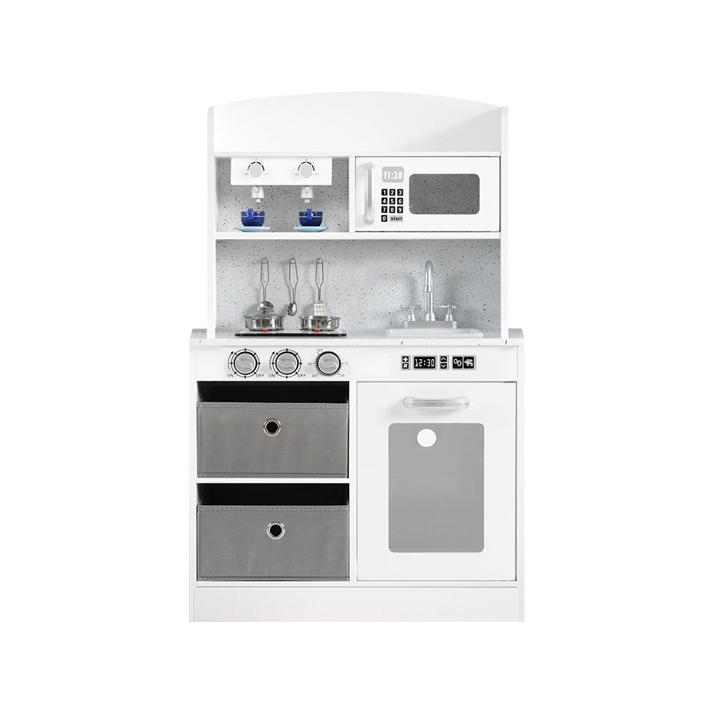 Keezi Play Kitchen Set with Kids Coffee Machine