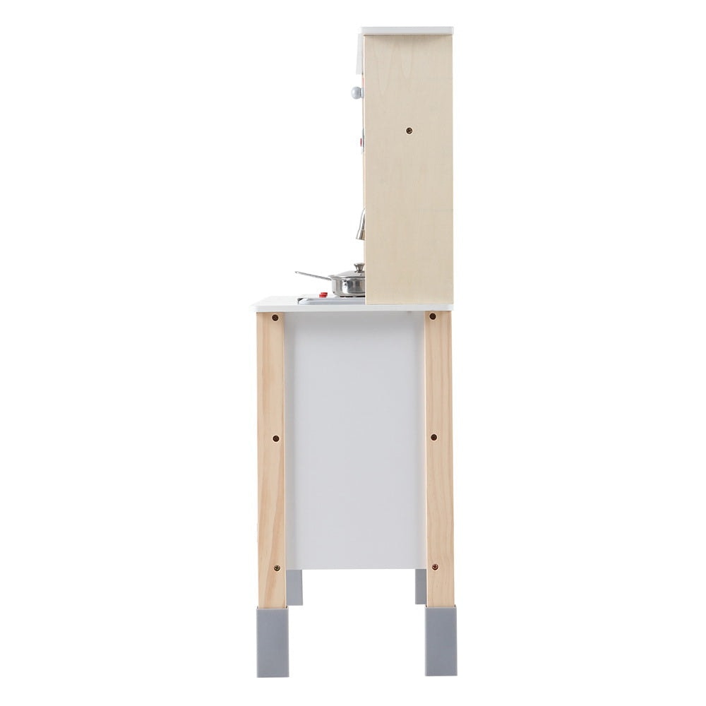 Keezi Kids Modern Interactive Kitchen Playset with Kitchenware