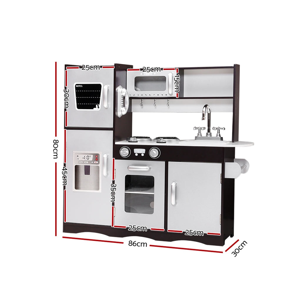 Keezi Pretend Play Modern Kids Kitchen Set
