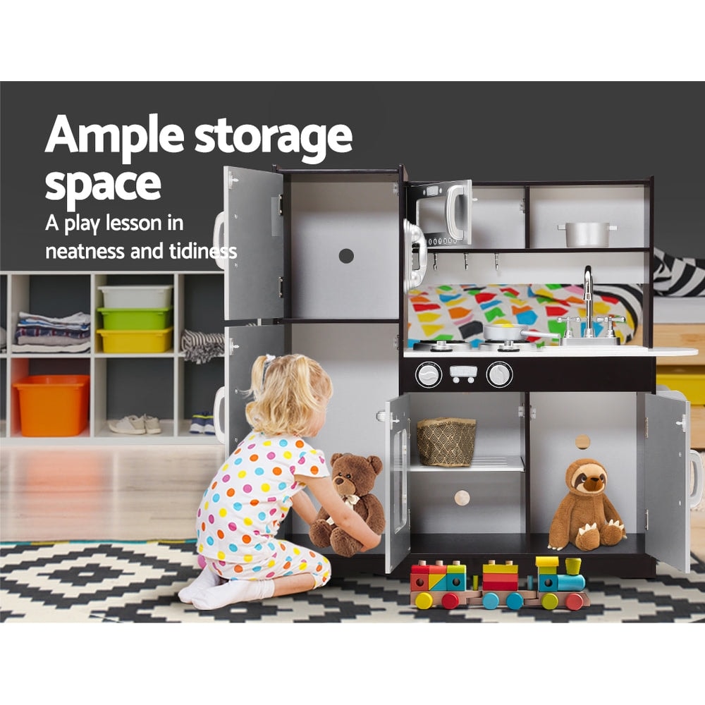 Keezi Pretend Play Modern Kids Kitchen Set