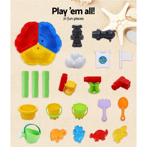 Keezi Kids Outdoor Sand and Water Play Table