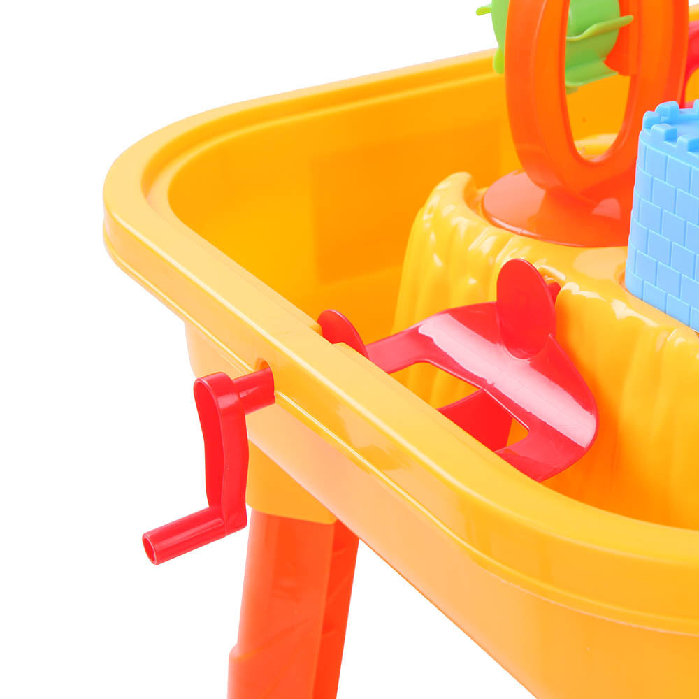 Keezi Kids Sandpit and Water Table with Chair Set