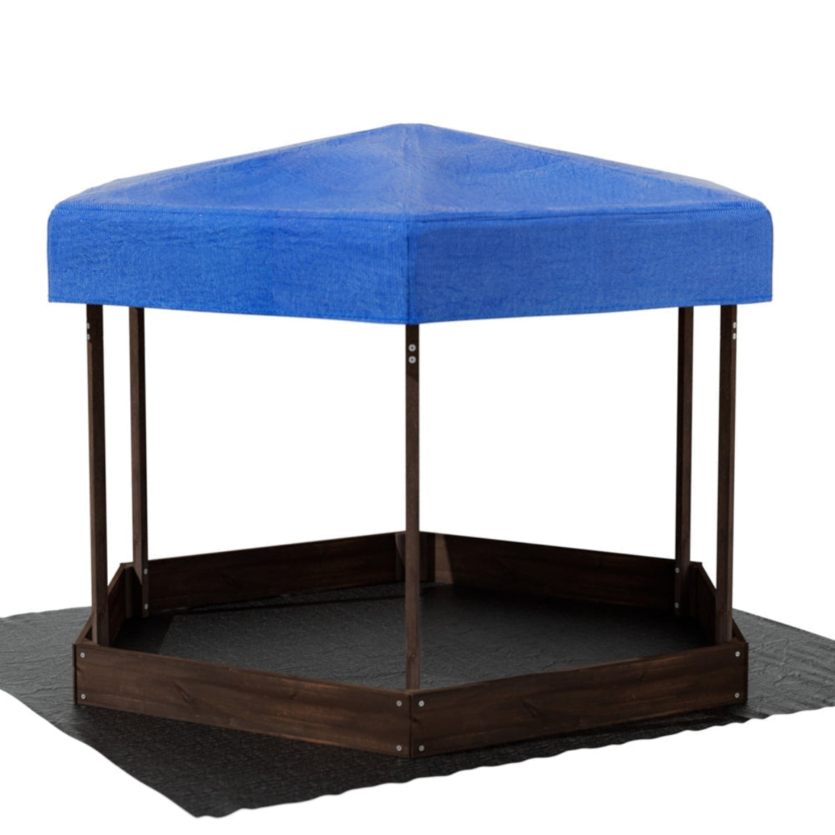 Keezi Kids Wooden Hexagon Sandpit