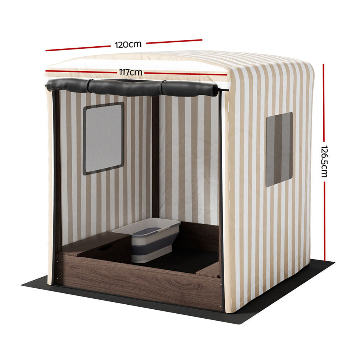 Keezi Kids Canopy Sandpit