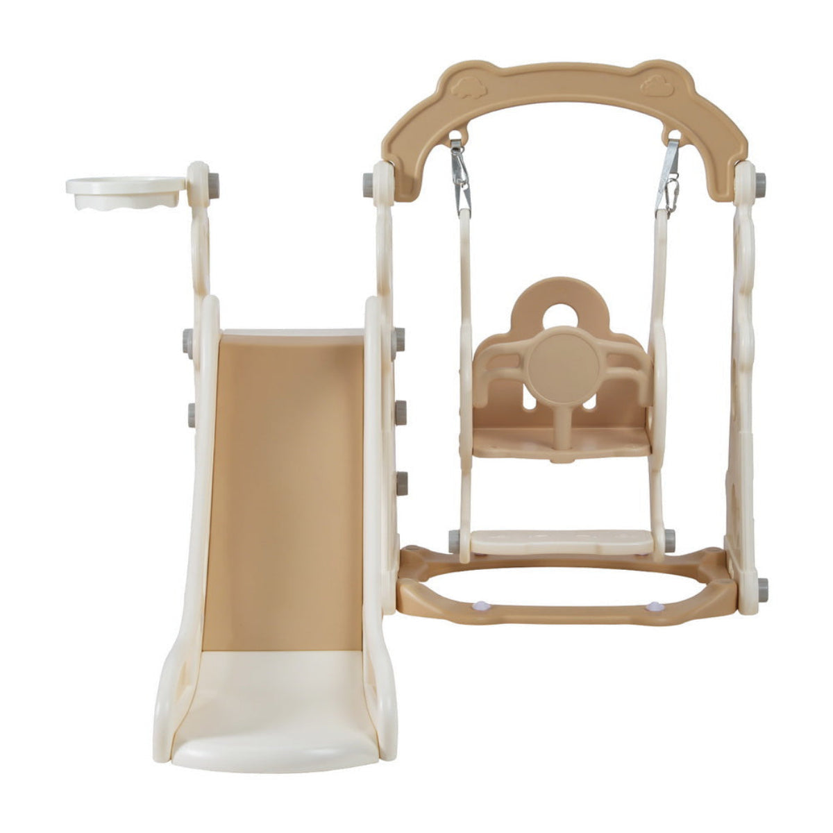 Keezi Kids Swing and Slide with Basketball Hoop
