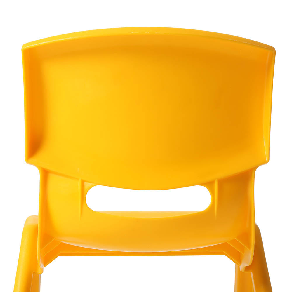 Kids Coloured Plastic Chairs Stackable Set