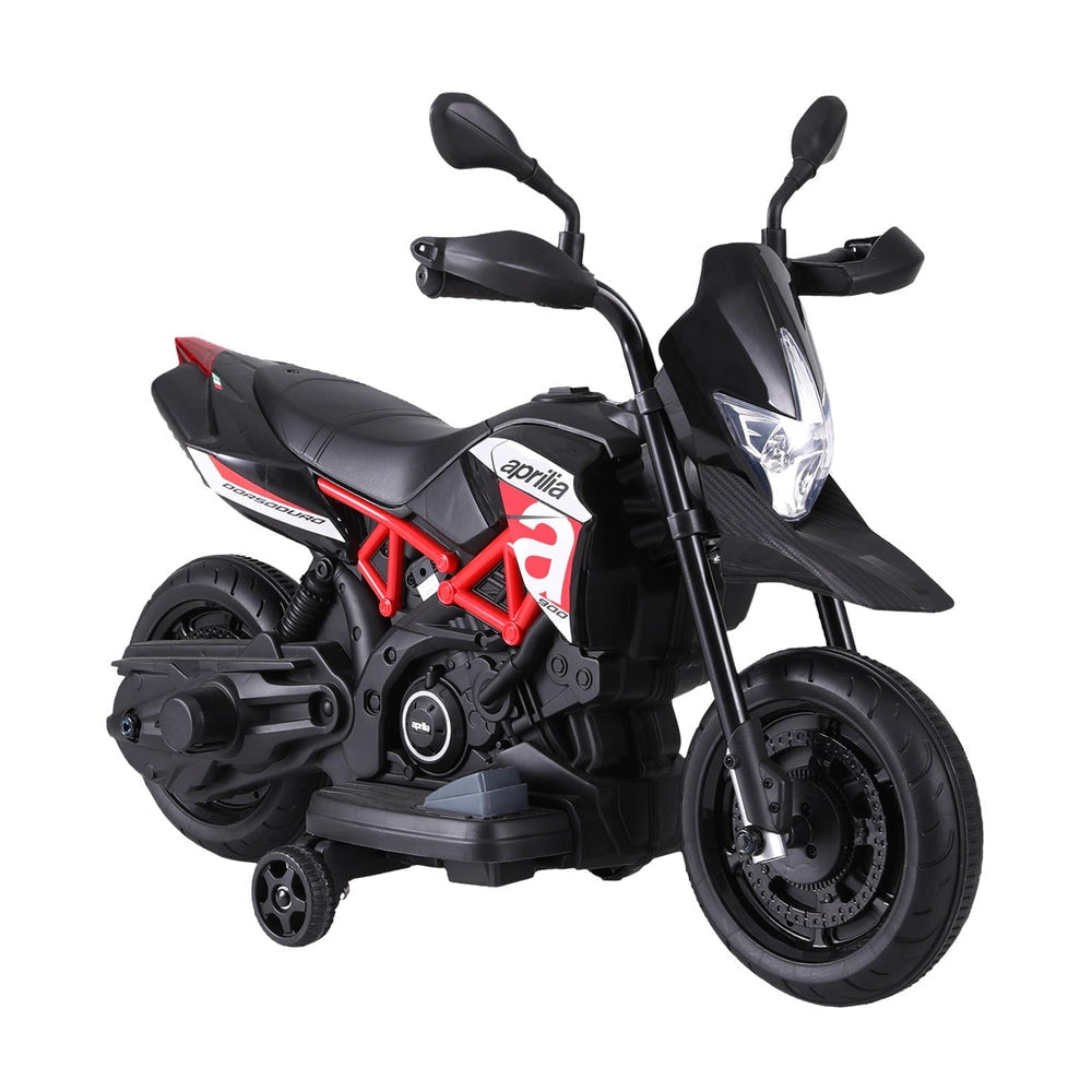 Aprilia Licensed Dorsoduro 900 Electric Kids Ride On Motorbike