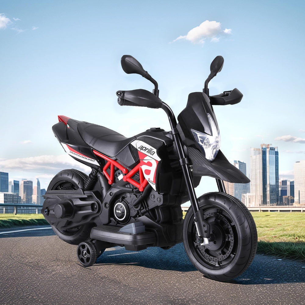 Aprilia Licensed Dorsoduro 900 Electric Kids Ride On Motorbike