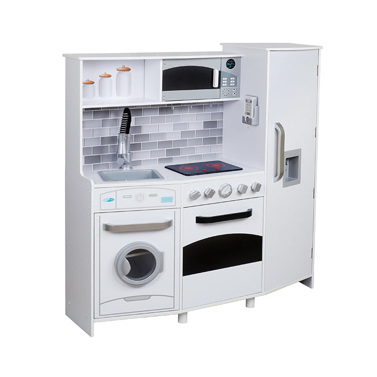 Kids Explore Victoria Interactive White Kids Kitchen