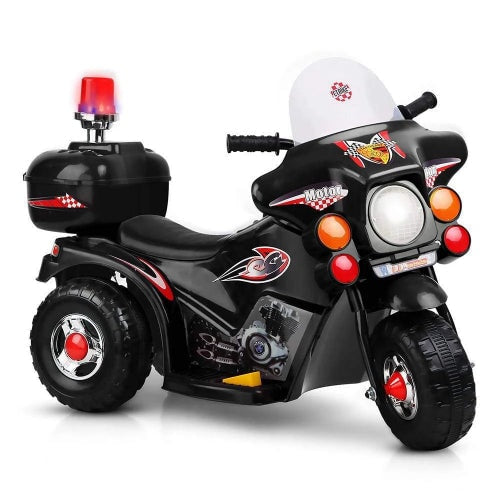 Rigo Kids Police Ride On Patrol Motorbike
