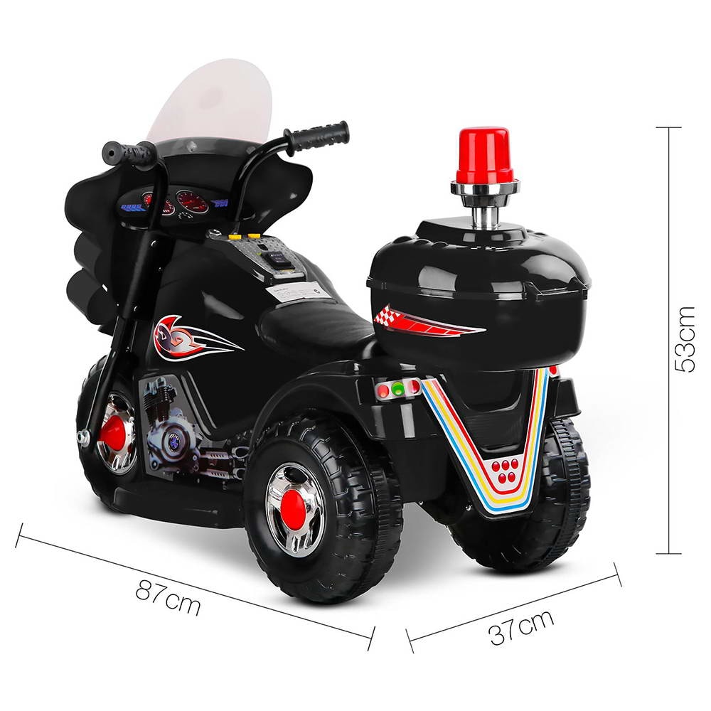 Rigo Kids Police Ride On Patrol Motorbike