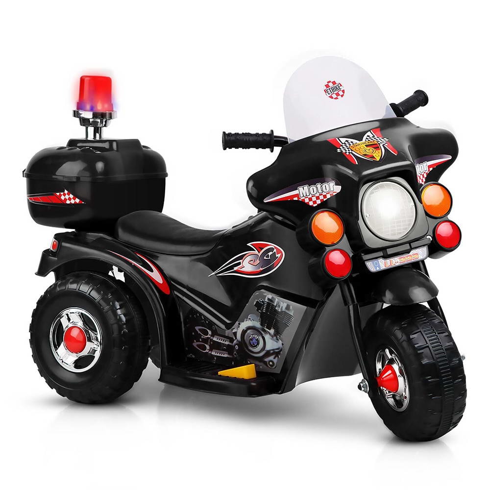 Rigo Kids Police Ride On Patrol Motorbike
