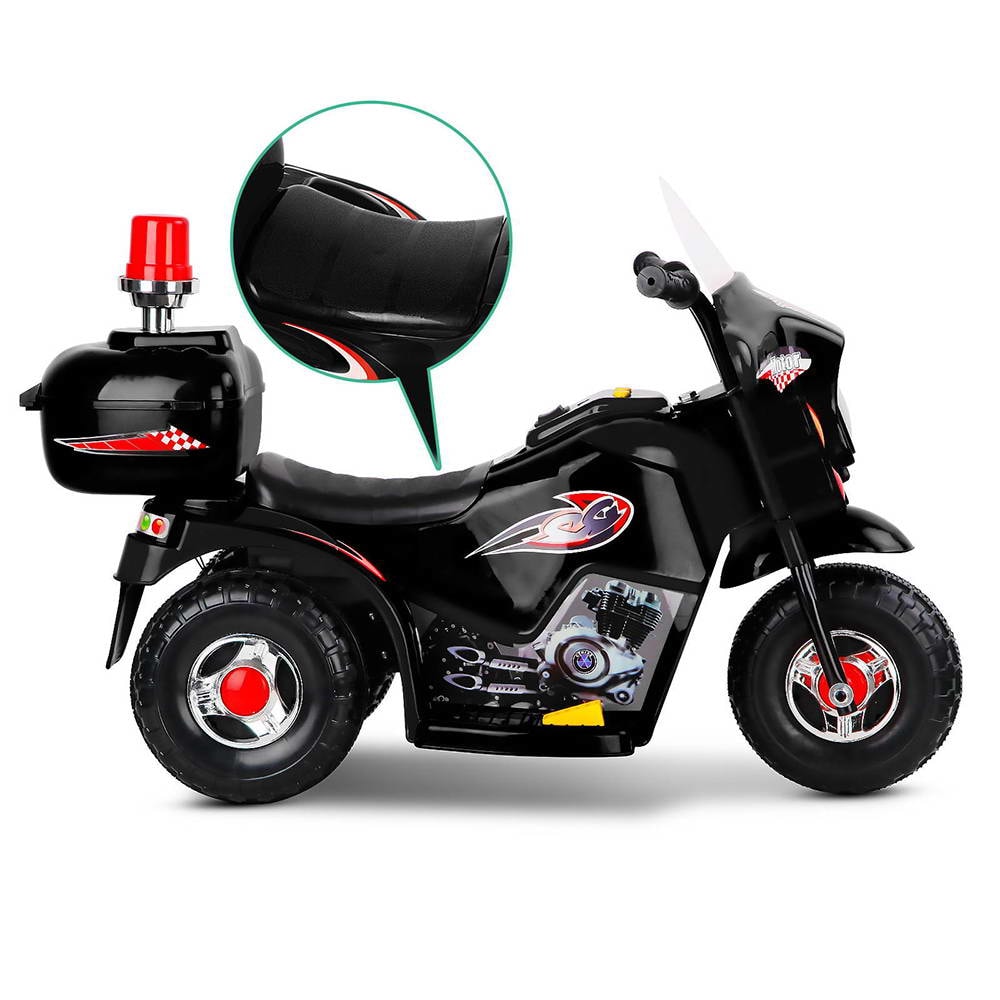 Rigo Kids Police Ride On Patrol Motorbike