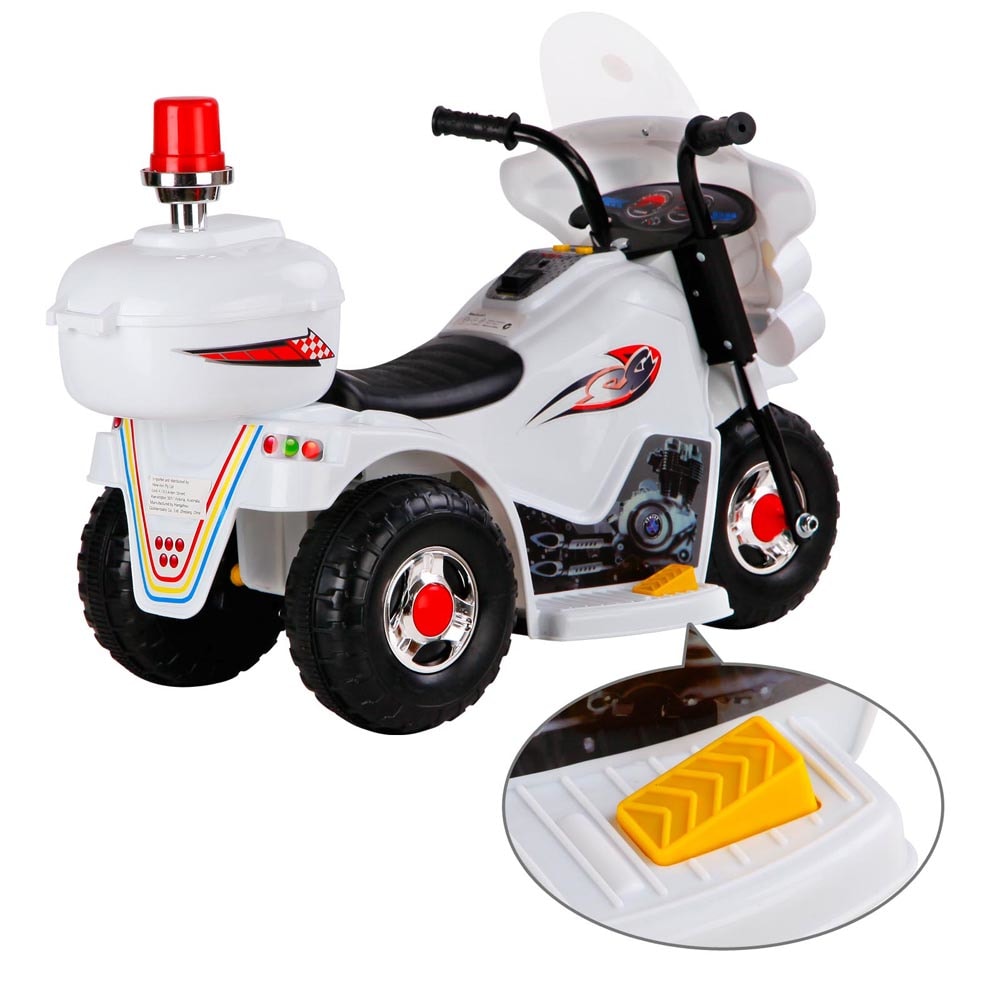 Rigo Kids Tripled-Wheel Police Motorbike