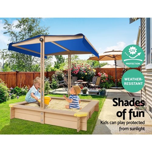 Keezi Children Sandpit with Cover