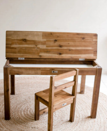 Kids Wooden Study Desk with Storage