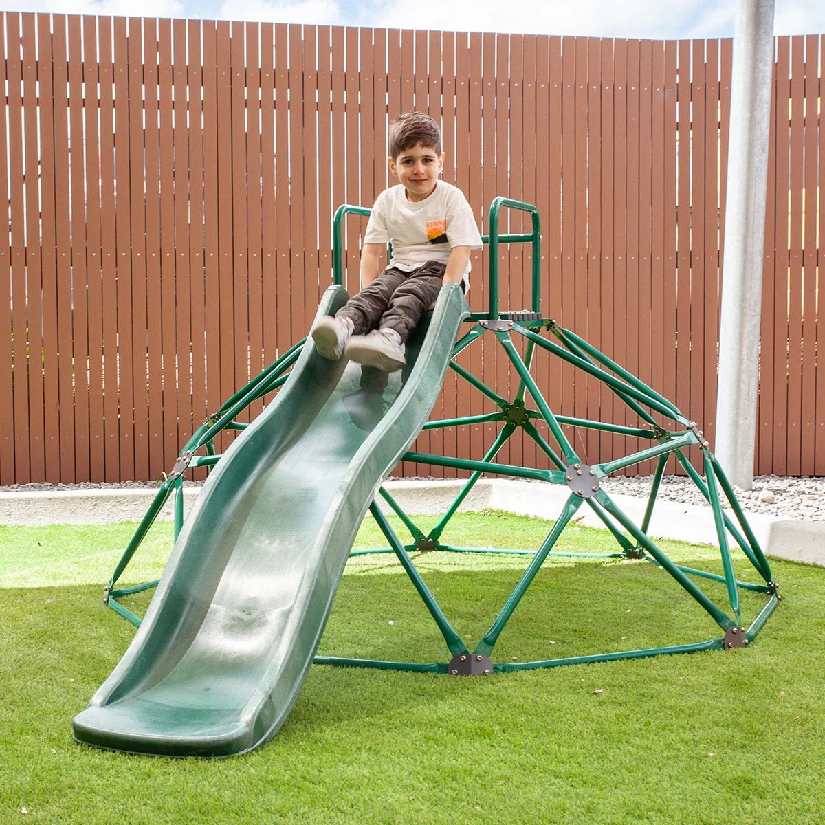 2m Climbing Dome with Slide