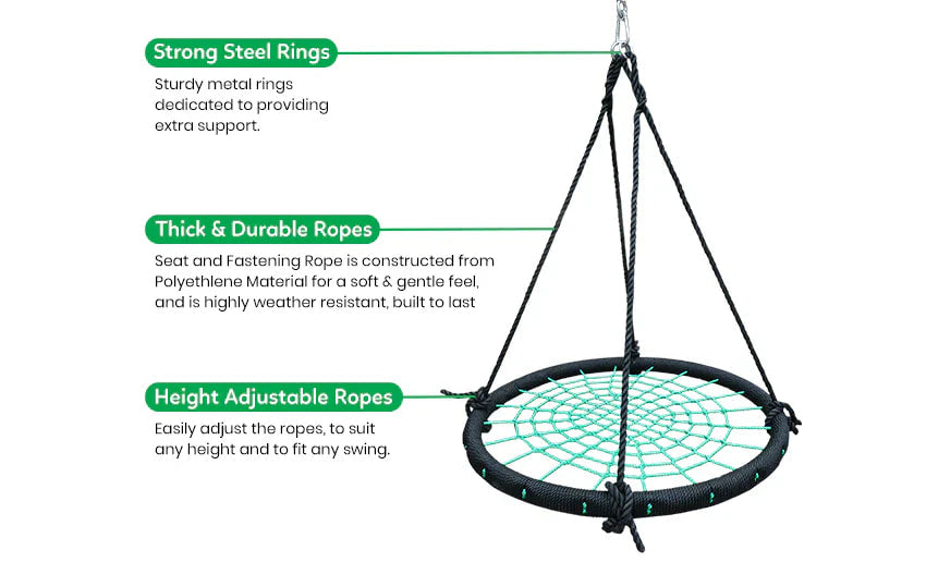 Lifespan Kids 60cm Spidey Web Swing