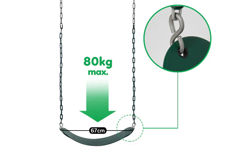 Lifespan Kids Coloured Belt Swings
