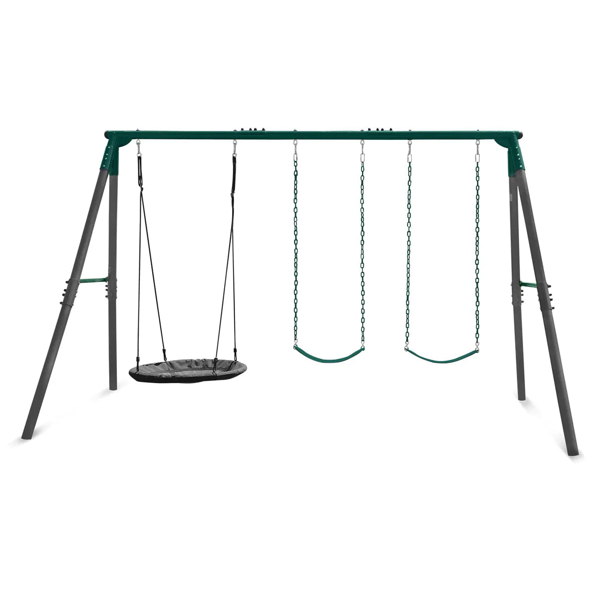 Lifespan Kids Commericial Grade Titan 3 Station Swing Set