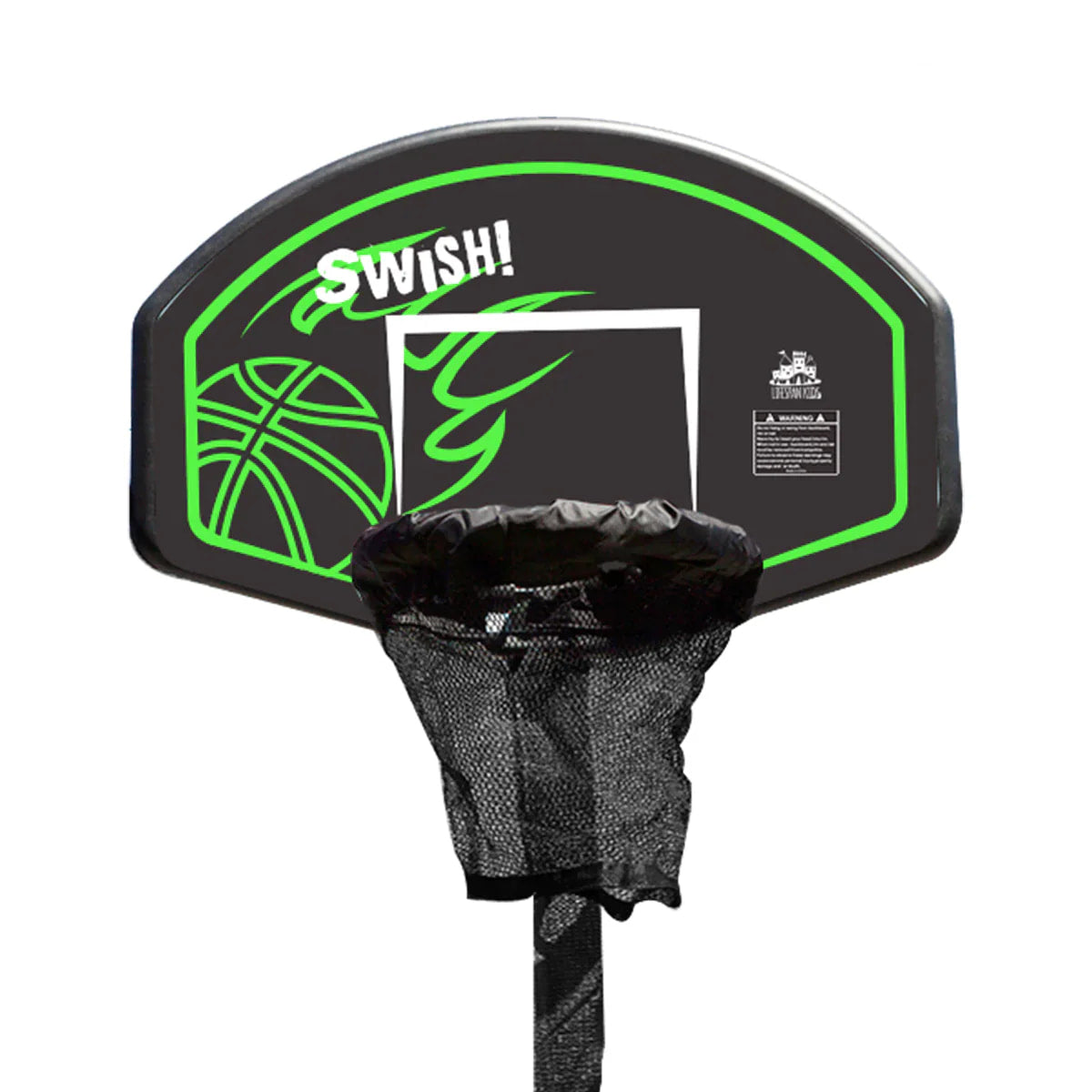 Lifespan Kids Trampoline Basketball Ring with Junior Jungle Adaptor