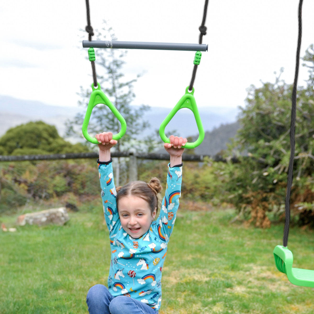 Lifespan Kids Lynx Metal Swing Set with Slide